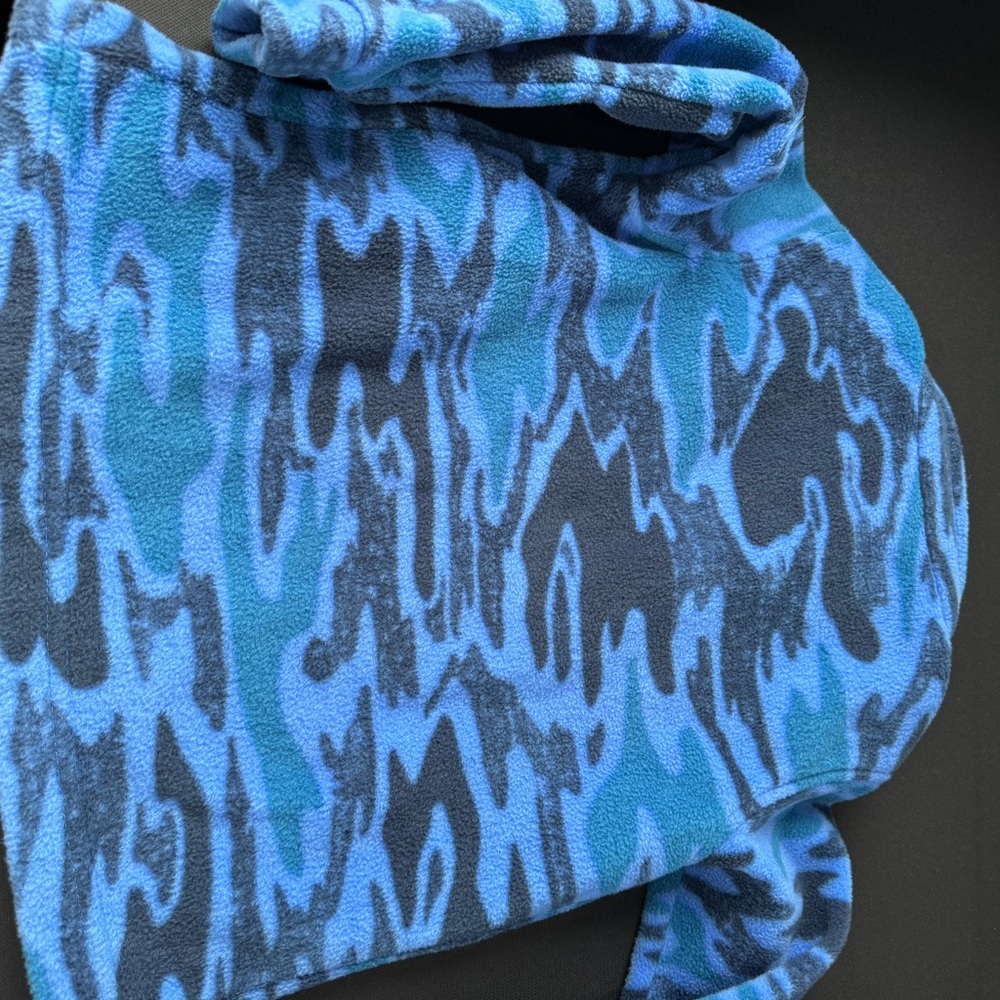 Columbia Blue Patterned Fleece Jacket size 4T - Picture 4 of 4